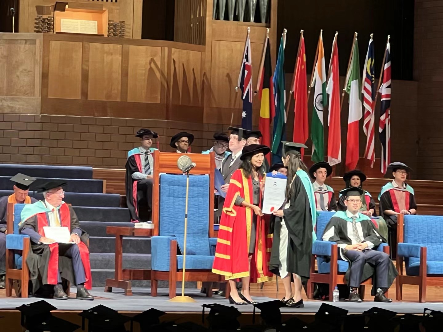 Monash University graduation ceremony